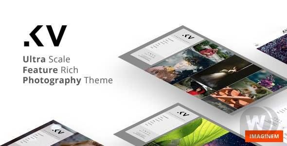 Kreativa v7.4 – 摄影师 WordPress 模板