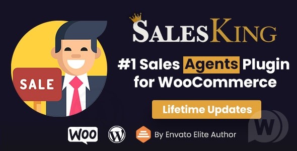 SalesKing v1.6.90（已汉化） – WooCommerce 的终极销售团队、代理和代表插件