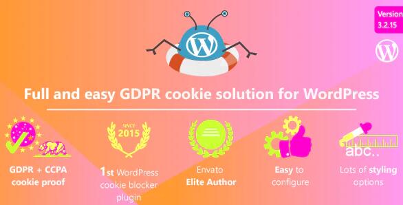 WeePie Cookie Allow v3.4.8 – WordPress cookie 法律插件