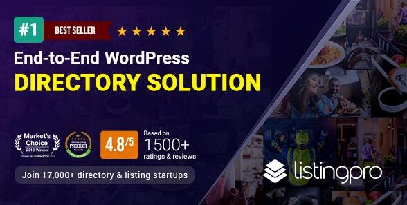 ListingPro v2.9.6破解版 – WordPress目录主题