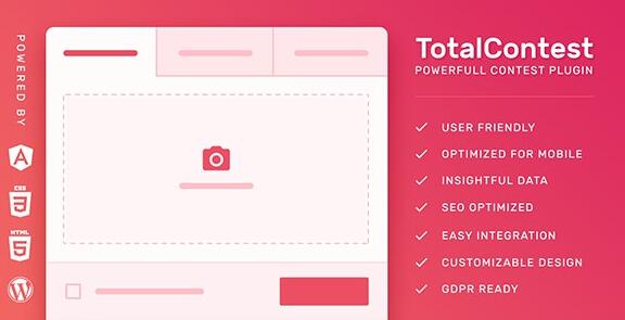 TotalContest Pro v2.8.0 –WordPress竞赛插件
