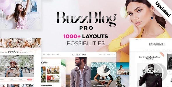 Buzz v5.3 – WordPress 生活方式博客和杂志 主题