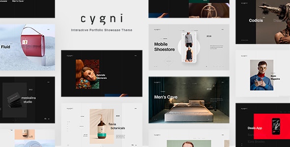 Cygni v2.1 – WordPress互动作品集展示主题