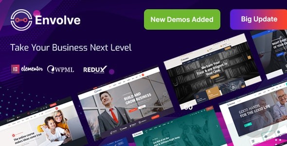 Envolve v1.8 – 商务 WordPress 主题