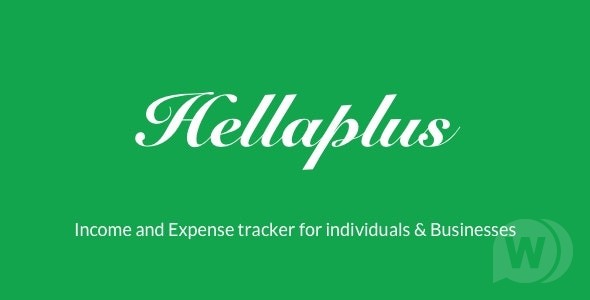 Hellaplus v1.4 – 个人和企业的收入和支出柜台