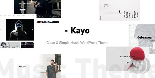 Kayo v1.4.0 – 简单的 WordPress 音乐主题