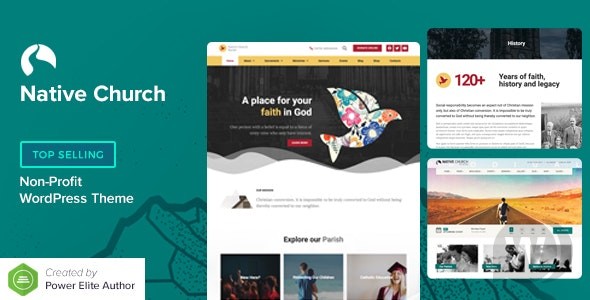 NativeChurch v4.1 – 多用途 WordPress 主题