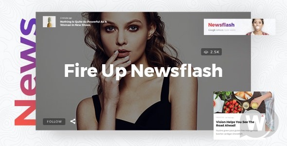 Newsflash v1.6 – WordPress新闻模板