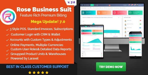 Rose Business Suite v8.0 – 会计、CRM 和 POS 软件