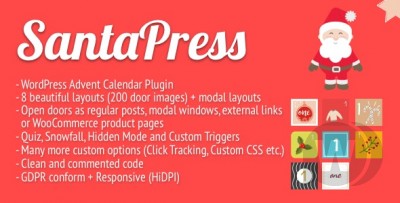 SantaPress v1.7.0 – WordPress 活动日历测验插件