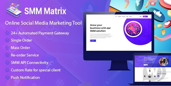 SMM Matrix v3.2（已汉化） – 社交媒体营销工具