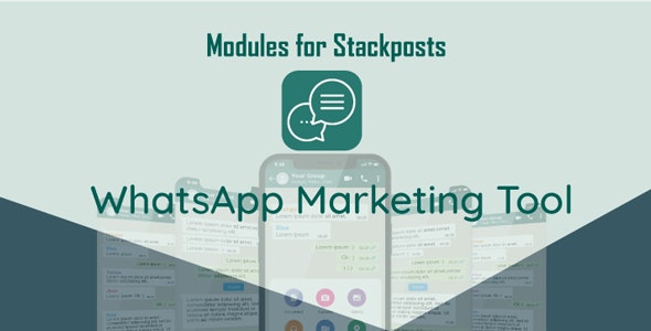 Whatsapp Marketing Tool Module For Stackposts v5.0.3 – Whatsapp 营销工具模块