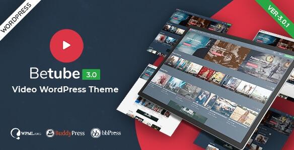 Betube v3.0.10 – WordPress视频主题