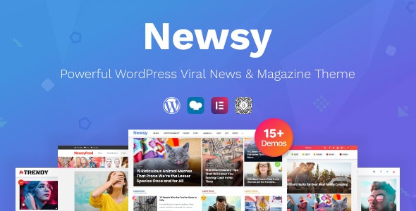 Newsy v2.5.4 – WordPress新闻和杂志主题