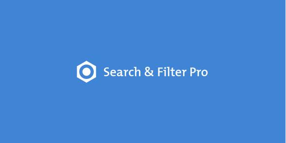 Search＆Filter Pro v3.0.5（已汉化） – WordPress的高级筛选插件