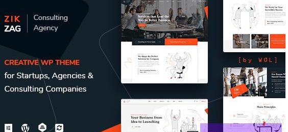 ZikZag v1.2.11 – 咨询和代理WordPress主题