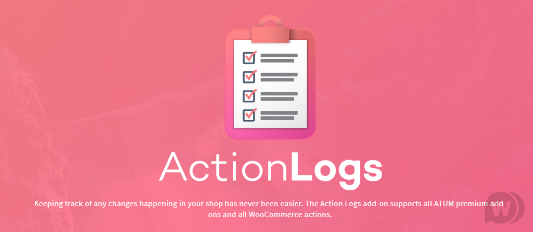 ATUM Action Logs v1.2.4 – WordPress WooCommerce 操作日志