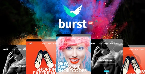 Burst v3.5 – WordPress 设计工作室的模板