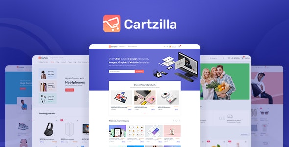 Cartzilla v1.0.21 – WordPres数字商店主题