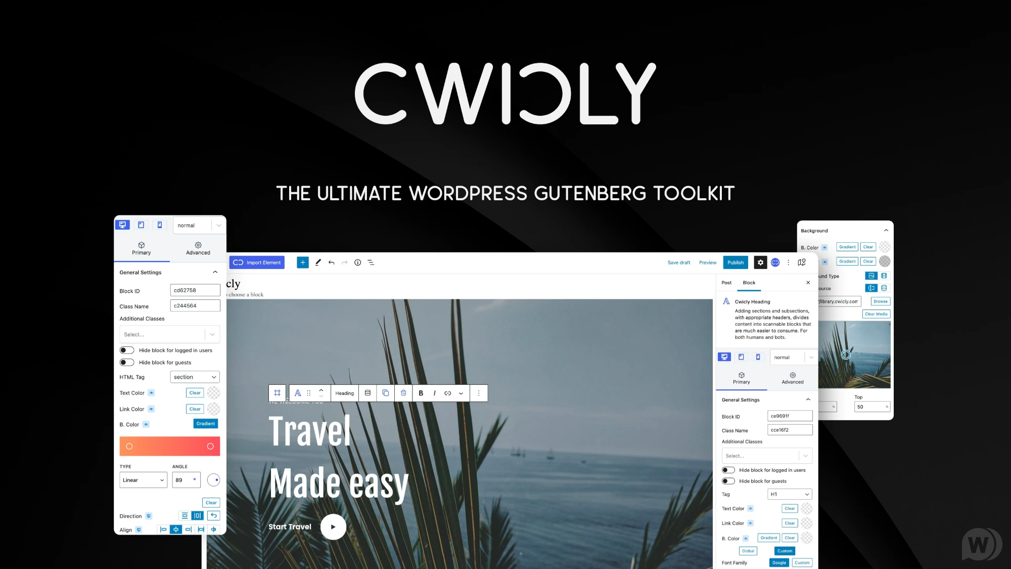 Cwicly v1.2.9.5.8.4（已汉化） – 终极 WordPress 古腾堡工具包