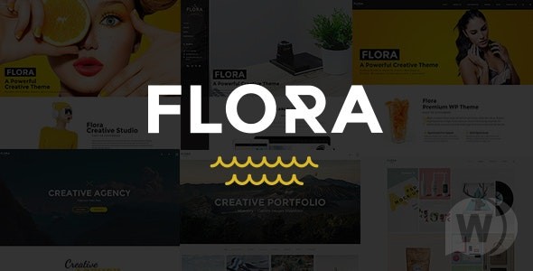 Flora v1.7.4 – 响应式创意 WordPress 主题