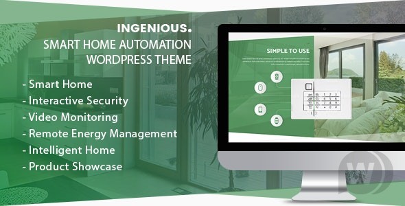 Ingenious v1.2.2（已汉化） – WordPress智能家居主题