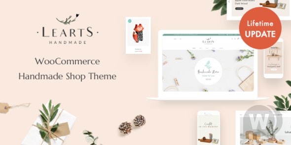 LeArts v1.8.4 – 手工商店 WooCommerce WordPress 主题