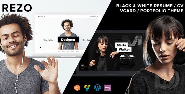 Rezo v1.0.2 – WordPress简历、电子名片、简历模板