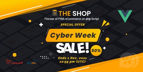 The Shop v3.6（已汉化） – PWA 电子商务 cms