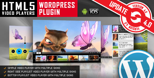 HTML5 Video Player v5.3.4 – WordPress视频播放器插件