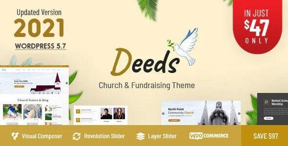 Deeds v9.1 – WordPress 最佳响应式主题