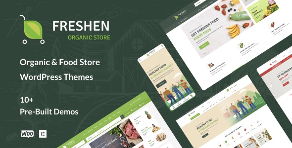 Freshen v1.0.11 – 有机食品商店 WordPress 主题