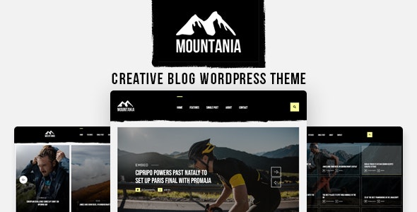 Mountania v1.0 – 创意博客 WordPress 主题