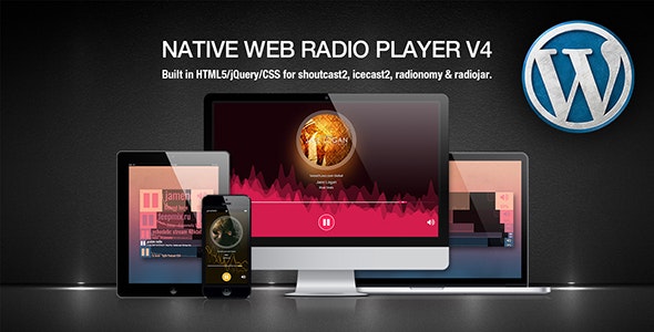 Native Web Radio v5.21.04.16 – WordPress播放器插件