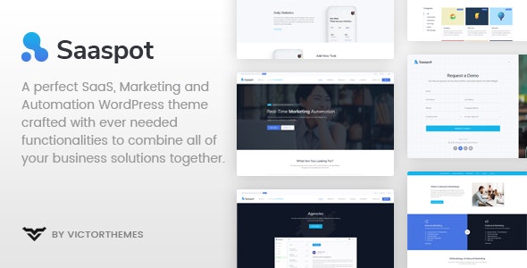 SaaSpot v1.8.8 – SaaS Marketing Automation WordPress主题