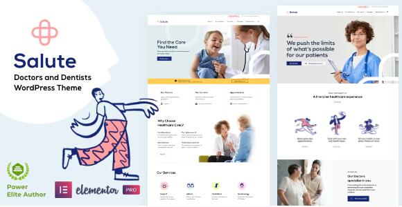 Salute Medical v3.6破解版 – WordPress医院诊所主题