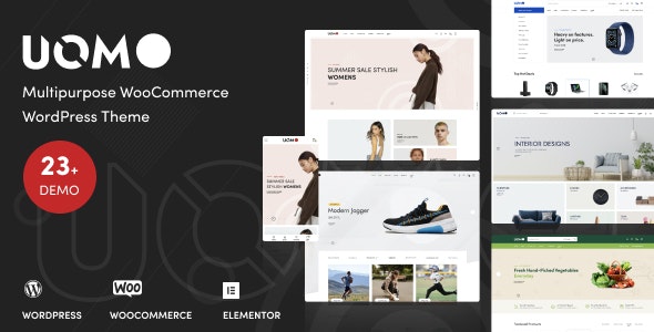 Uomo v2.0.1 – 多用途 WooCommerce WordPress 主题