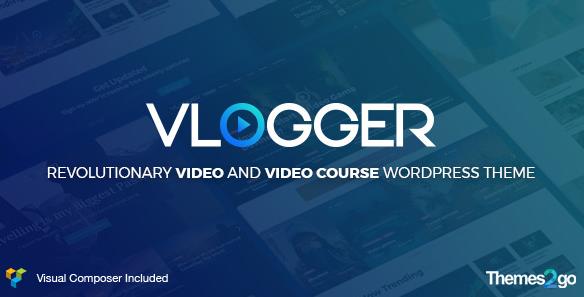 Vlogger v3.0.0 –专业视频和教程WordPress主题