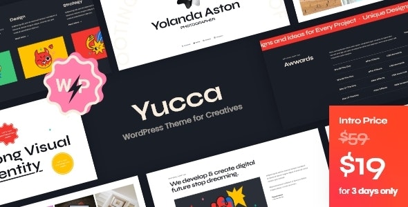 Yucca v1.14 – WordPress 创意主题