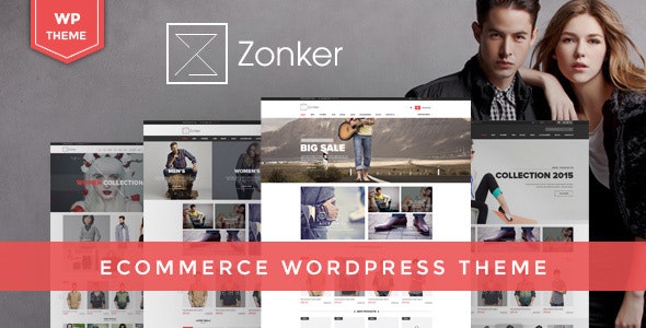 Zonker v1.6.5 – WooCommerce WordPress 主题