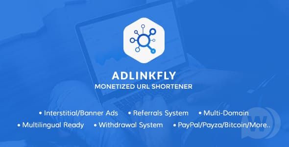 AdLinkFly v6.6.1 – 短链接货币化