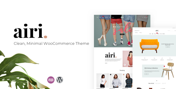 Airi v1.2.3 – WooCommerce干净，最小的主题