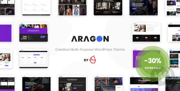 Aragon v3.0 – 创意多用途 WordPress 主题