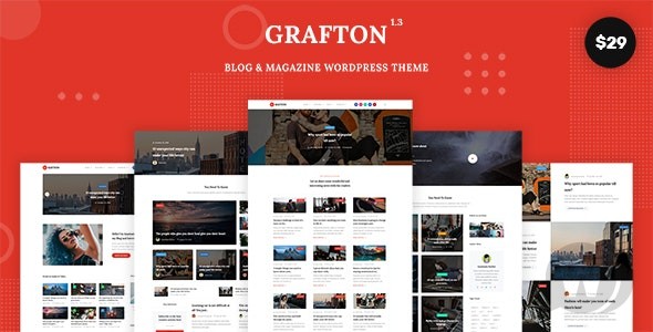 Grafton v1.6 – 博客的 WordPress 主题