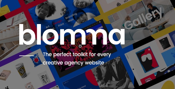 Blomma v1.5 – 创意代理组合 WordPress 主题