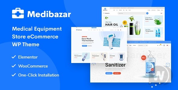 Medibazar v1.8.7 – WooCommerce 医疗主题