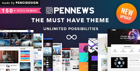 PenNews v6.6.8 – WordPress新闻/杂志/商业主题