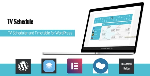 TV Schedule and Timetable for WordPress v1.6（已汉化） – 电视节目表时间表插件