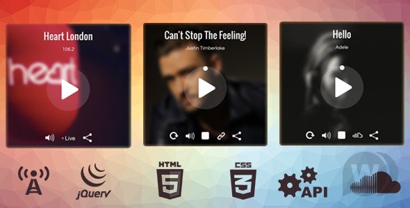 Single jQuery Audio Player (Music and Radio) v1.2 – HTML5播放器插件