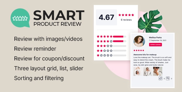 Smart Product Review For WooCommerce v2.0.3 – 智能产品评论插件